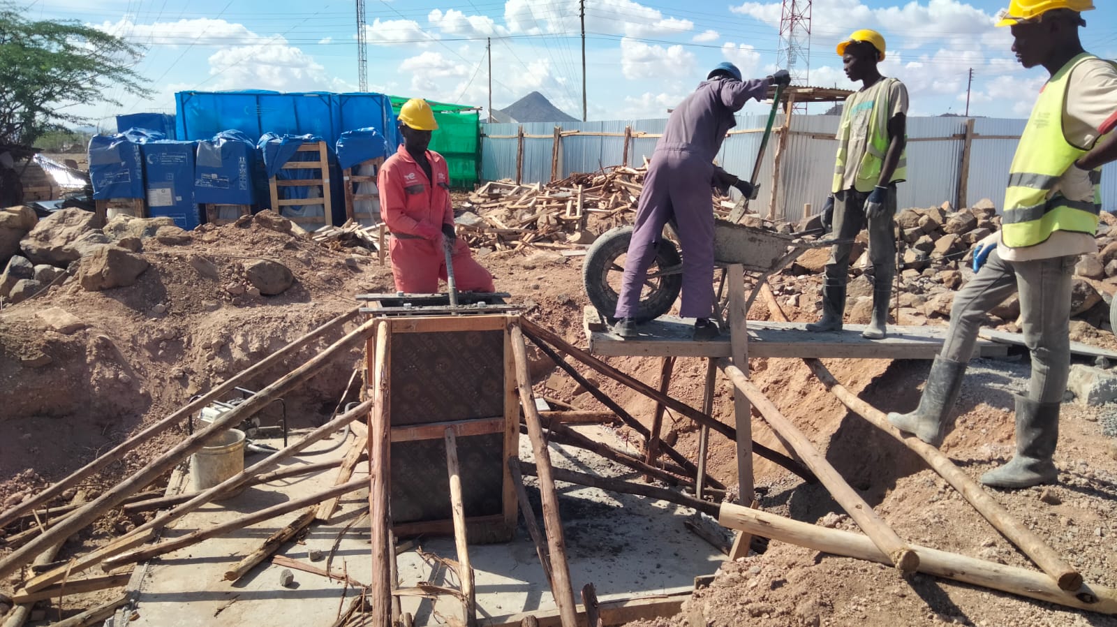 Kiuwasi General Contractors construction team